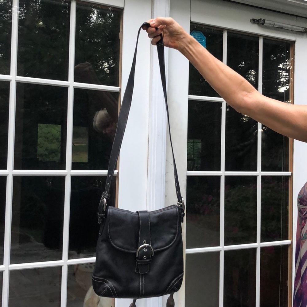 Black Coach Crossbody